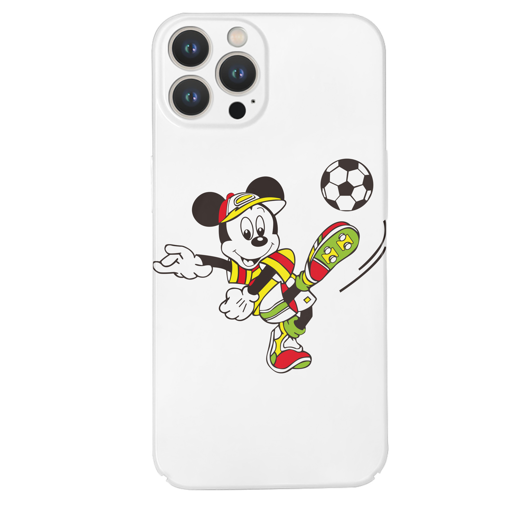 （画像用） ミッキーマウス Mickey Mouse 【iPhone 14シリーズ対応】ハードケース